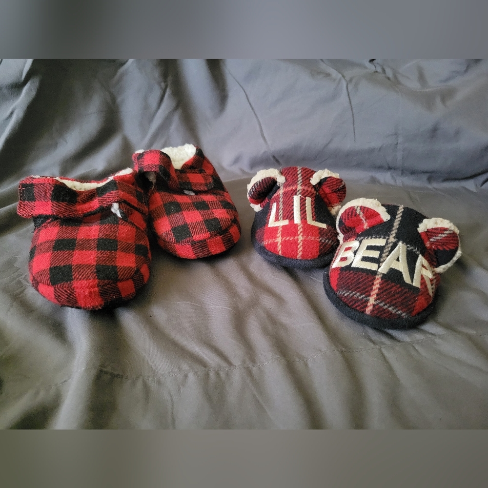 Toddler slippers-2pr